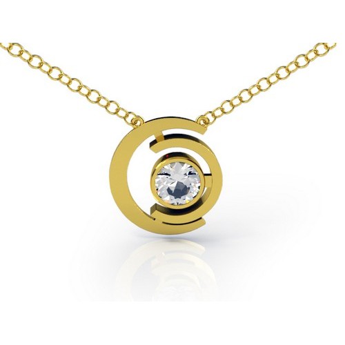 Contemporary, Semi-Circle Pendant (RL-P-03)