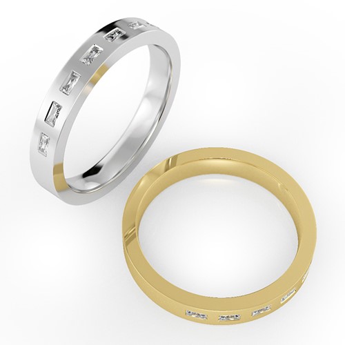 18ct Gold Wedding Rings (RL-W-14)
