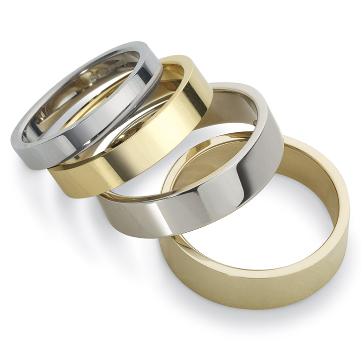 Classic Flat Wedding Bands (RL-W-29)