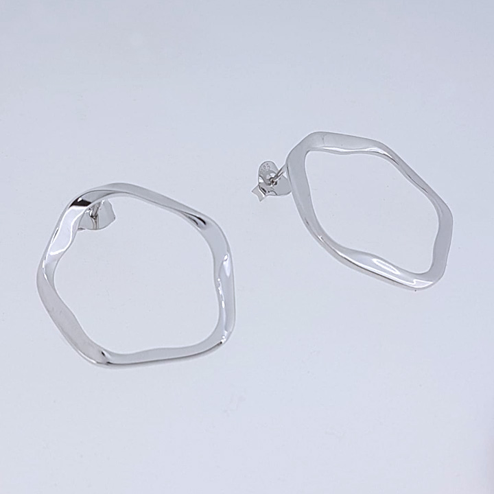 Sterling Silver Earrings (BA-E19147)