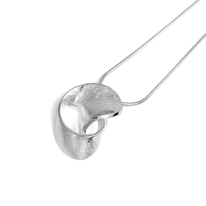 (BA-TP6548) Sculputral Sterling Silver Pendant