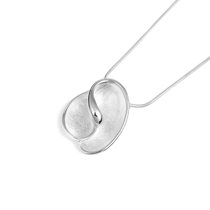 (BA-TP6720) Contemporary Sterling Silver Pendant