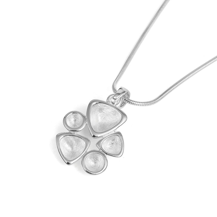 Contemporary Silver Cluster Pendant (BA-TP6831)